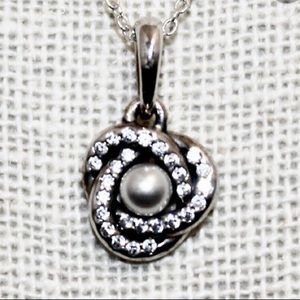 Authentic Pandora pearl set
